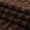 1 Yard Brown, Black and Orange Boucle Stripes Blended Wool Twill Coating